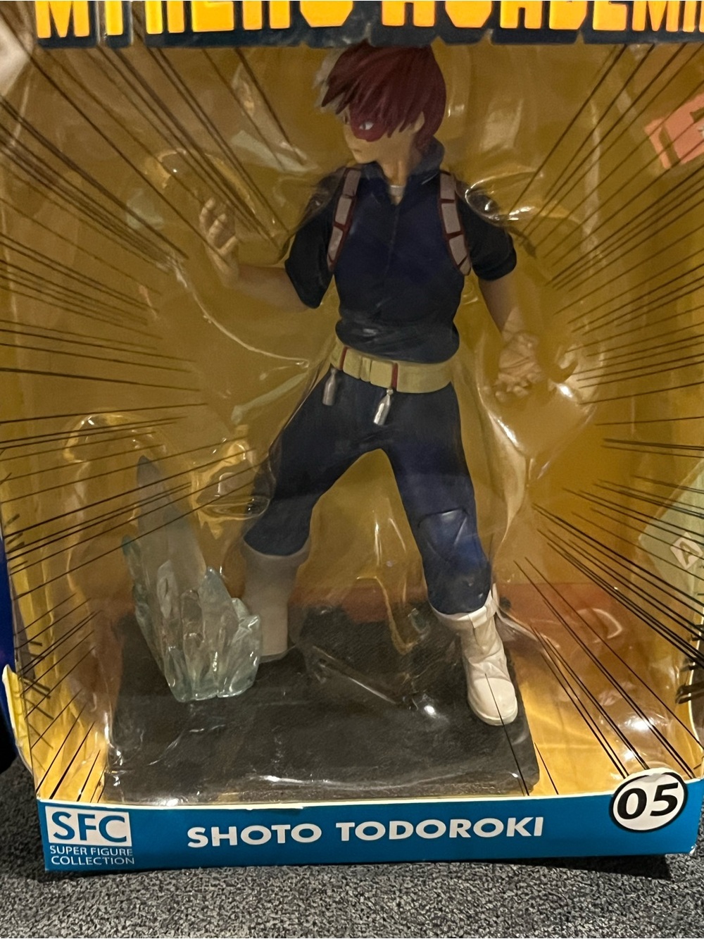 SFC Shoto Todoroki Figure - Blue & White Collectible